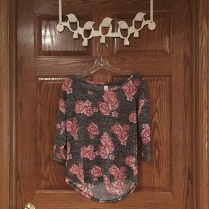 No Boundaries 3/4 Sleeve Sweater